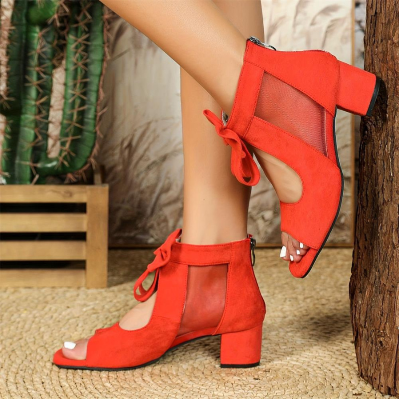 Ezra™ | Orthopedic Block Heels with Bow 1+1 FREE