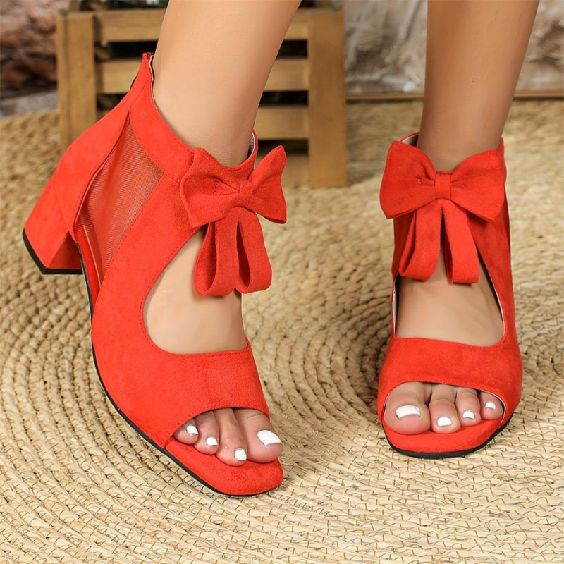 Ezra™ | Orthopedic Block Heels with Bow 1+1 FREE
