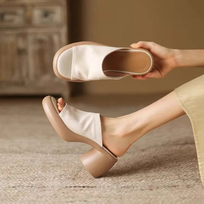 Evie™ | Orthopedic Comfortable Slippers With Heel 1+1 FREE